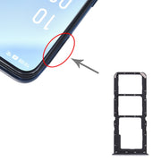 For OPPO A91/F15/Reno3 4G/Reno3 Youth CPH2001 CPH2021 PCPM00 SIM Card Tray + SIM Card Tray + Micro SD Card Tray(Gold)