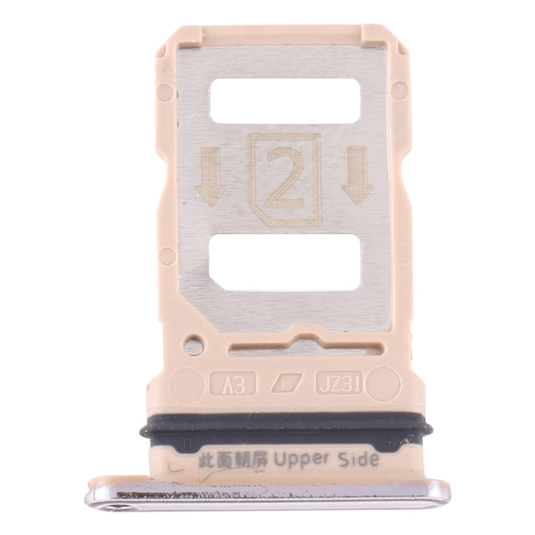 For Vivo Y73s V2031A SIM Card Tray + SIM Card Tray (Gold) - Card Socket by PMc TechLife | Online Shopping South Africa | PMc TechLife | Buy Now Pay Later Mobicred