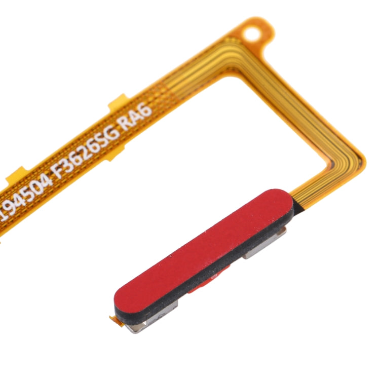 Fingerprint Sensor Flex Cable for Huawei Nova 6 / Honor V30 Pro / Honor V30(Red) - Flex Cable by PMC TechLife | Online Shopping South Africa | PMC TechLife | Buy Now Pay Later Mobicred