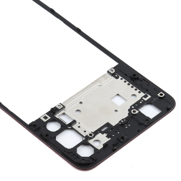 For OPPO Reno4 5G Back Housing Frame(Black) - Frame Bezel Plate by PMC TechLife | Online Shopping South Africa | PMC TechLife | Buy Now Pay Later Mobicred