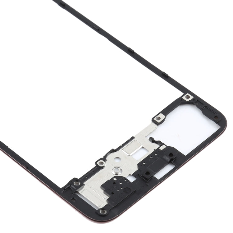 For OPPO Reno4 5G Back Housing Frame(Black) - Frame Bezel Plate by PMC TechLife | Online Shopping South Africa | PMC TechLife | Buy Now Pay Later Mobicred