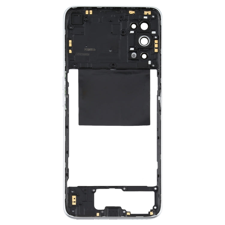 For OPPO Realme X7 Back Housing Frame (White) - Frame Bezel Plate by PMC TechLife | Online Shopping South Africa | PMC TechLife | Buy Now Pay Later Mobicred