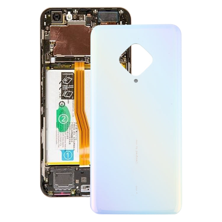 For Vivo Y9s/S1 Pro/V17 (Russia)/V1945A/V1945T/1920 Battery Back Cover (White) - Back Cover by PMC TechLife | Online Shopping South Africa | PMC TechLife | Buy Now Pay Later Mobicred