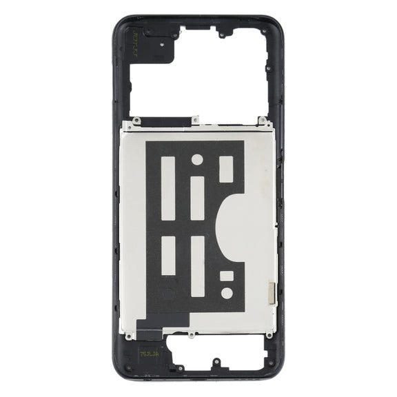 For Vivo Y70s Middle Frame Bezel Plate(Black)