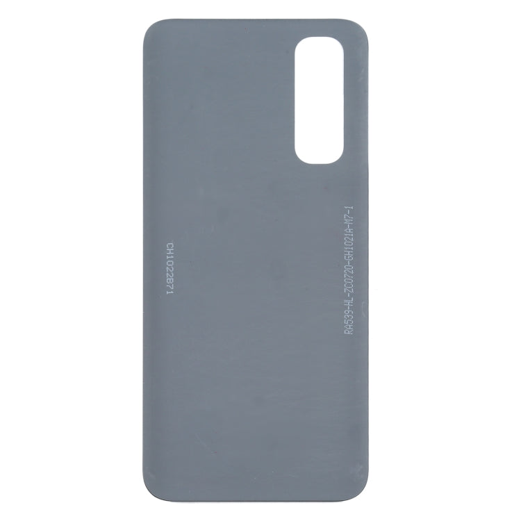 For OPPO Realme 7 / RMX2155 / RMX2151 / RMX2163 Battery Back Cover (Black) - Back Cover by PMC TechLife | Online Shopping South Africa | PMC TechLife | Buy Now Pay Later Mobicred