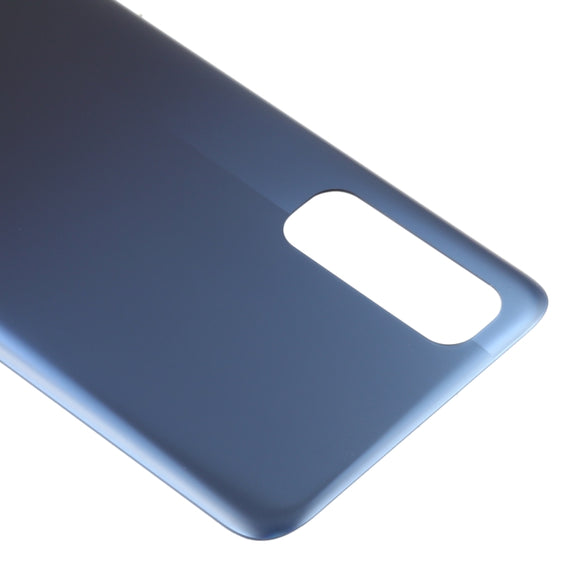 For OPPO Realme 7 / RMX2155 / RMX2151 / RMX2163 Battery Back Cover (Black)