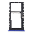 SIM Card Tray + SIM Card Tray / Micro SD Card Tray for Motorola Moto G9 Play/Moto G9 (India) (Blue) - Card Socket by PMc TechLife | Online Shopping South Africa | PMc TechLife | Buy Now Pay Later Mobicred