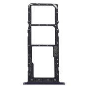 SIM Card Tray + SIM Card Tray + Micro SD Card Tray for Motorola Moto E6 Plus/Moto E6s (2020)/AGA0004/PAGA0004IN/PAGA0033IN/PAGA0033 (Black)