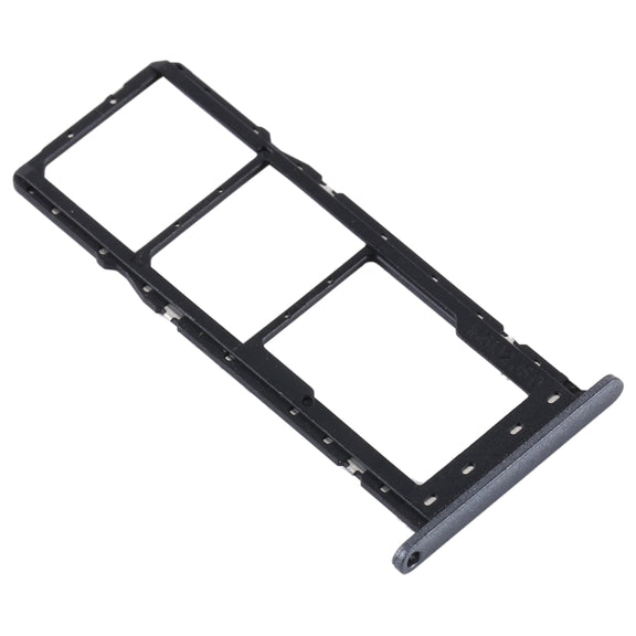 SIM Card Tray + SIM Card Tray + Micro SD Card Tray for Motorola Moto E6 Plus/Moto E6s (2020)/AGA0004/PAGA0004IN/PAGA0033IN/PAGA0033 (Grey)