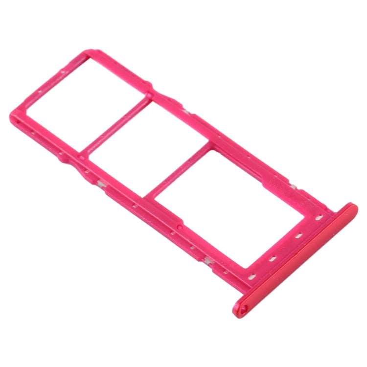 SIM Card Tray + SIM Card Tray + Micro SD Card Tray for Motorola Moto E6 Plus/Moto E6s (2020)/AGA0004/PAGA0004IN/PAGA0033IN/PAGA0033 (Red) - Card Socket by PMc TechLife | Online Shopping South Africa | PMc TechLife | Buy Now Pay Later Mobicred