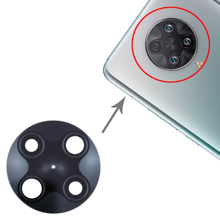 10 PCS Back Camera Lens for Xiaomi Redmi K30 Ultra / M2006J10C