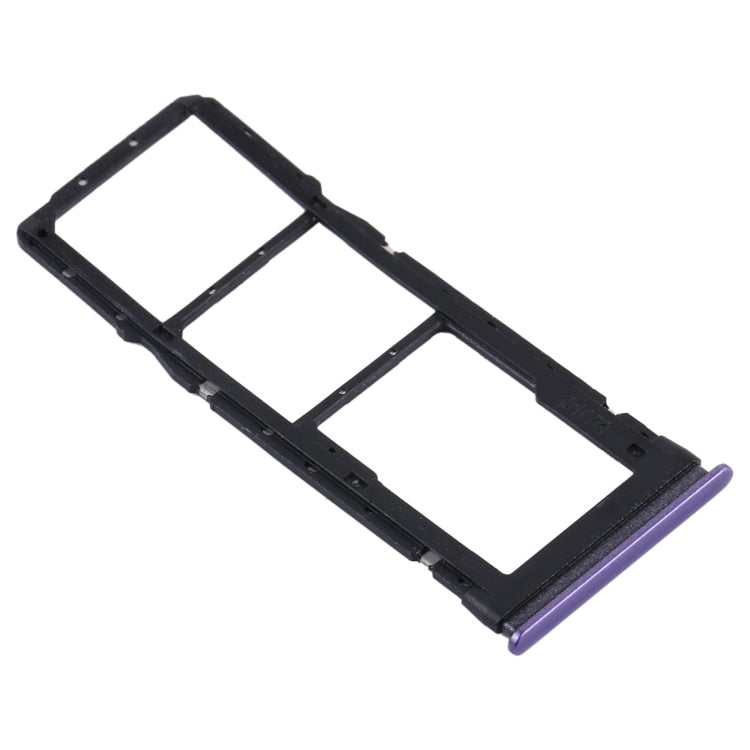 SIM Card Tray + SIM Card Tray + Micro SD Card Tray for Xiaomi Redmi Note 9 5G / Redmi Note 9T M2007J22G M2007J22C(Purple) - Card Tray by PMc TechLife | Online Shopping South Africa | PMc TechLife | Buy Now Pay Later Mobicred