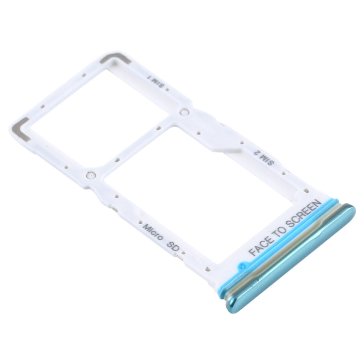 SIM Card Tray + SIM Card Tray / Micro SD Card Tray for Xiaomi Redmi Note 9 Pro 5G M2007J17C (Green) - free shipping - PMc TechLife - Order now!