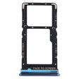 SIM Card Tray + SIM Card Tray / Micro SD Card Tray for Xiaomi Redmi Note 9 Pro 5G M2007J17C (Grey) - Card Tray by PMc TechLife | Online Shopping South Africa | PMc TechLife | Buy Now Pay Later Mobicred