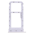 SIM Card Tray + Micro SD Card Tray for Motorola Moto G8 (White) - free shipping - PMC TechLife - Order now!