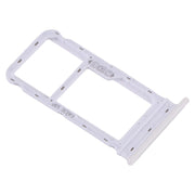 SIM Card Tray + Micro SD Card Tray for Motorola Moto G8 (White)