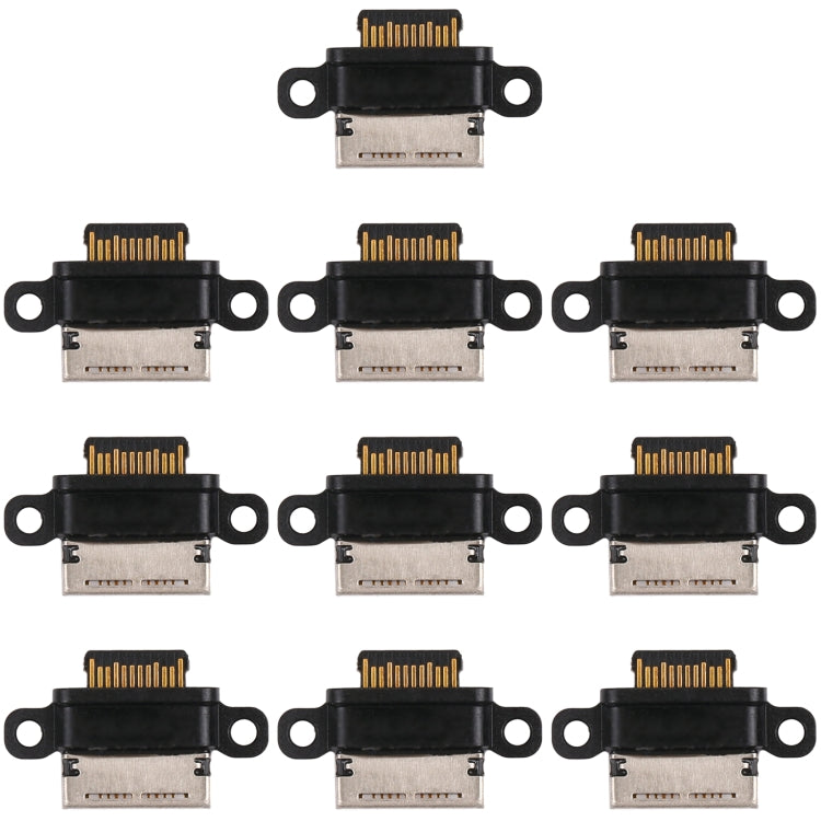 10 PCS Charging Port Connector for Xiaomi Black Shark 3 - Tail Connector by PMC TechLife | Online Shopping South Africa | PMC TechLife | Buy Now Pay Later Mobicred