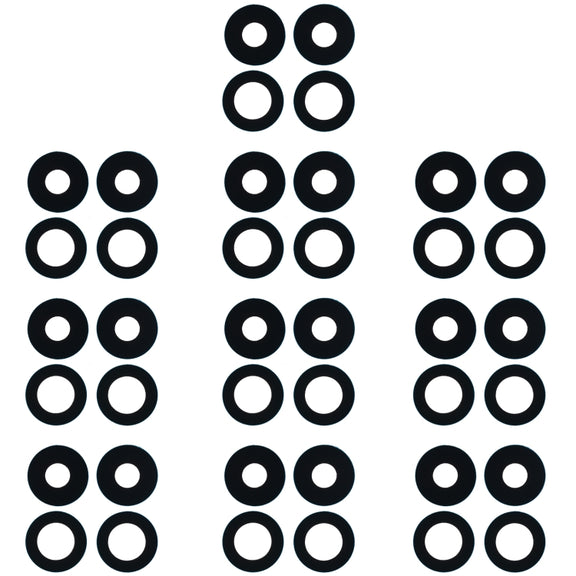 For OPPO Reno4 SE/A93 4G/OPPO Reno4 F/Reno4 Lite/F17 Pro PEAT00 PEAM00 10pcs Back Camera Lens