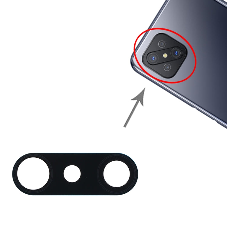 For OPPO A92s/Reno4 Z 5G PDKM00 10pcs Back Camera Lens - Camera Series by PMC TechLife | Online Shopping South Africa | PMC TechLife | Buy Now Pay Later Mobicred