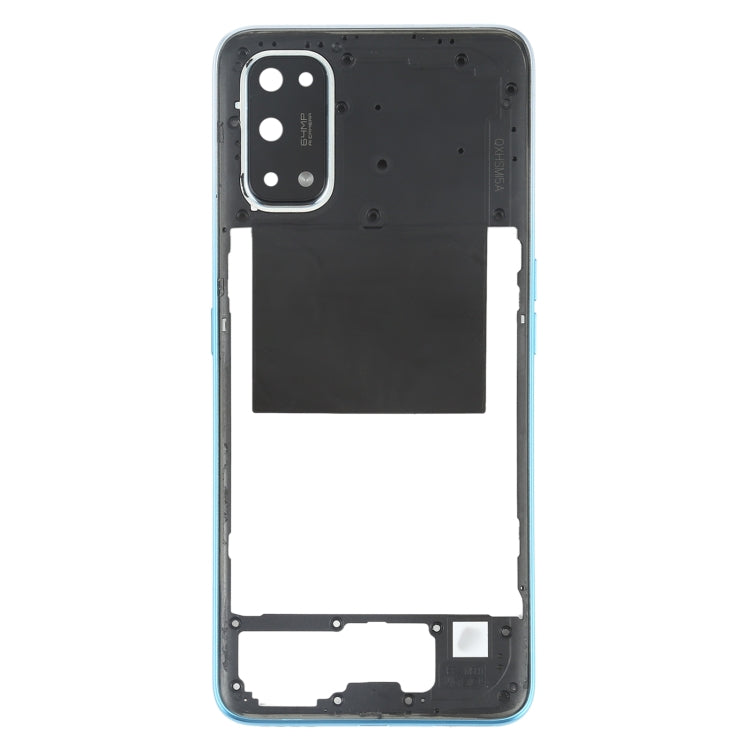 For OPPO Realme X7 Middle Frame Bezel Plate (Blue) - Frame Bezel Plate by PMC TechLife | Online Shopping South Africa | PMC TechLife | Buy Now Pay Later Mobicred