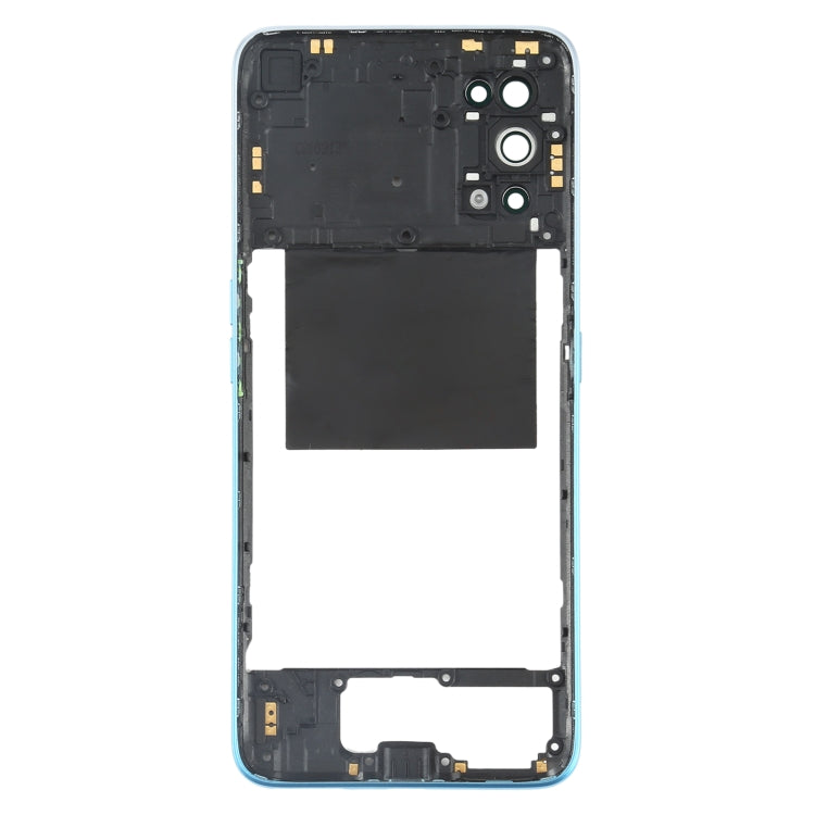 For OPPO Realme X7 Middle Frame Bezel Plate (Blue) - Frame Bezel Plate by PMC TechLife | Online Shopping South Africa | PMC TechLife | Buy Now Pay Later Mobicred