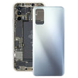 For OPPO Realme V15 / Realme X7 (India) RMX3029 Battery Back Cover (Silver) - Back Cover by PMC TechLife | Online Shopping South Africa | PMC TechLife | Buy Now Pay Later Mobicred