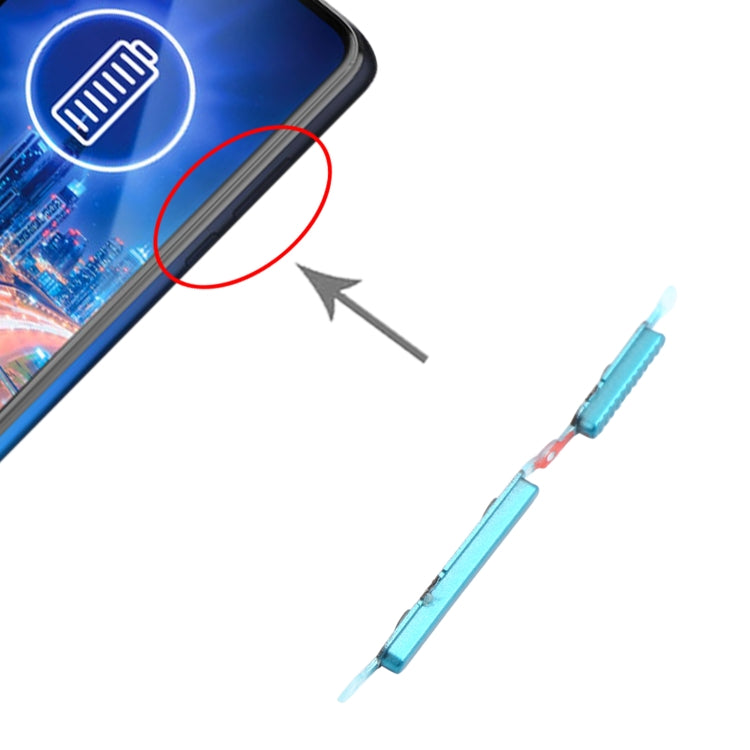 Power Button and Volume Control Button for Motorola Moto G8 Power Lite XT2055-2 (Green) - Others by PMc TechLife | Online Shopping South Africa | PMc TechLife | Buy Now Pay Later Mobicred