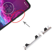 Power Button and Volume Control Button for Motorola Moto One Action XT2013-1 XT2013-2 XT2013-4 (Silver)