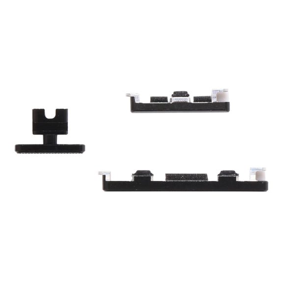 For OnePlus 5T / 5 Power Button and Volume Control Button (Black)