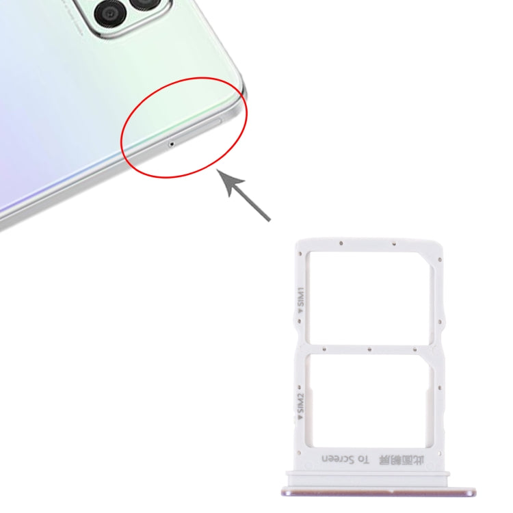 SIM Card Tray + SIM Card Tray for Huawei Nova 8 SE (Purple) - Card Socket by PMc TechLife | Online Shopping South Africa | PMc TechLife | Buy Now Pay Later Mobicred