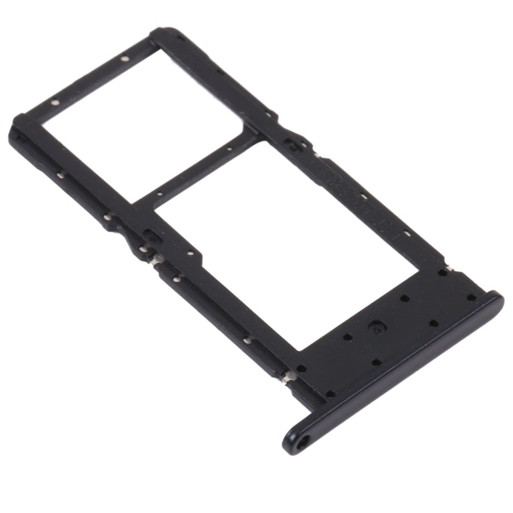 SIM Card Tray + SIM Card Tray / Micro SD Card Tray for Huawei Maimang 9 (Black) - Card Socket by PMc TechLife | Online Shopping South Africa | PMc TechLife | Buy Now Pay Later Mobicred