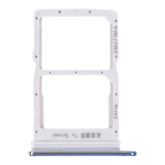 SIM Card Tray + SIM Card Tray / NMicro Card Tray for Honor X10 Max 5G (Silver)