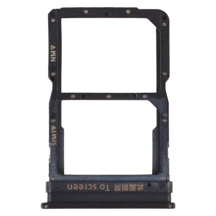 SIM Card Tray + NM Card Tray for Huawei Enjoy 20 Pro (Black) - Card Socket by PMc TechLife | Online Shopping South Africa | PMc TechLife | Buy Now Pay Later Mobicred