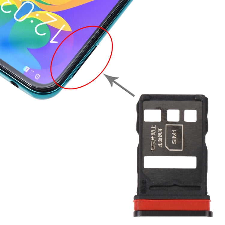 SIM Card Tray + SIM Card Tray for Honor Play4 Pro (Black) - free shipping - PMc TechLife - Order now!
