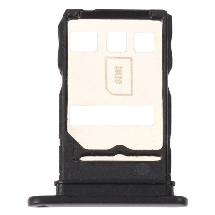 SIM Card Tray + SIM Card Tray / NM Card Tray for Honor X10 5G (Black) - Card Socket by PMc TechLife | Online Shopping South Africa | PMc TechLife | Buy Now Pay Later Mobicred