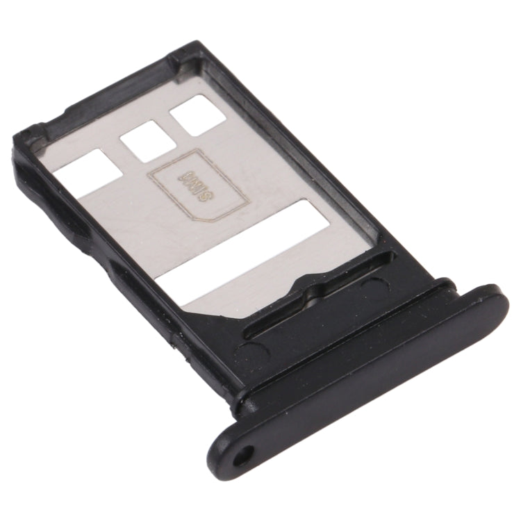 SIM Card Tray + SIM Card Tray / NM Card Tray for Honor X10 5G (Black) - Card Socket by PMc TechLife | Online Shopping South Africa | PMc TechLife | Buy Now Pay Later Mobicred