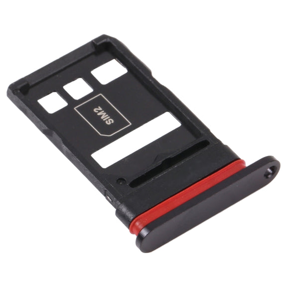 SIM Card Tray + SIM Card Tray for Huawei Nova 7 Pro 5G (Black)