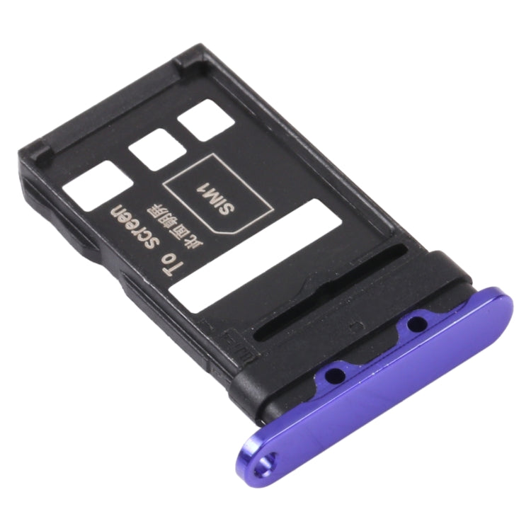 SIM Card Tray + SIM Card Tray for Huawei Nova 7 Pro 5G (Purple) - Card Socket by PMc TechLife | Online Shopping South Africa | PMc TechLife | Buy Now Pay Later Mobicred