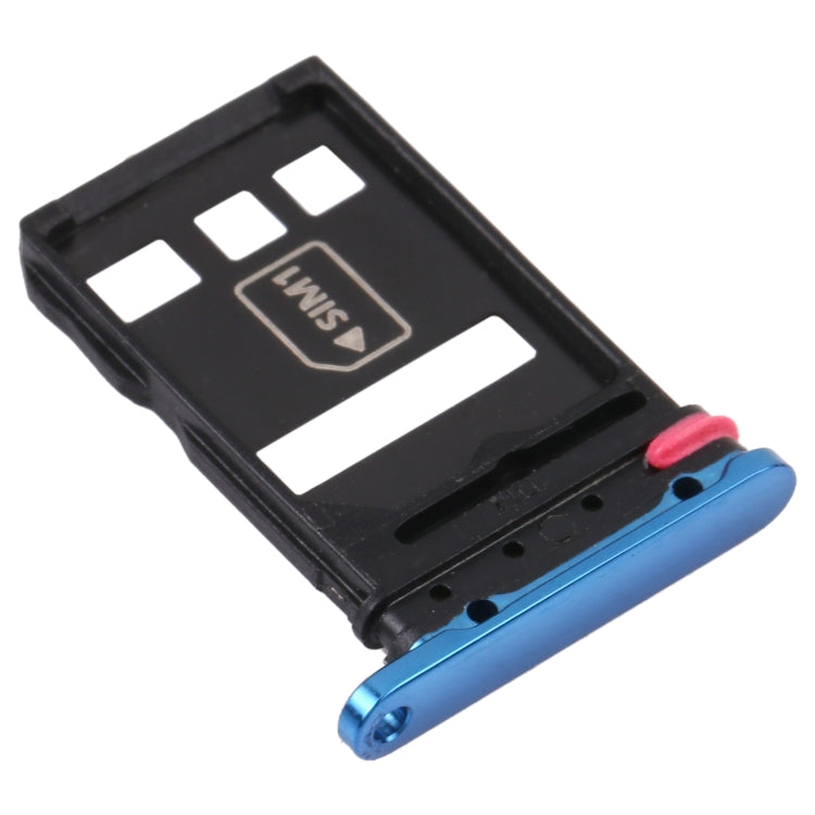SIM Card Tray + NM Card Tray for Huawei P40 Pro (Blue) - Card Socket by PMc TechLife | Online Shopping South Africa | PMc TechLife | Buy Now Pay Later Mobicred