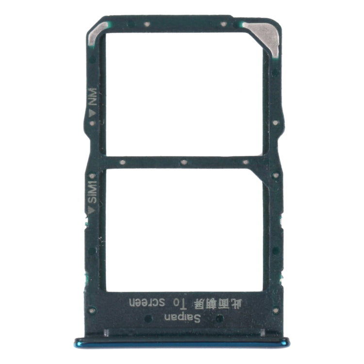 SIM Card Tray + NM Card Tray for Huawei Mate 30 Lite (Green) - Card Socket by PMc TechLife | Online Shopping South Africa | PMc TechLife | Buy Now Pay Later Mobicred