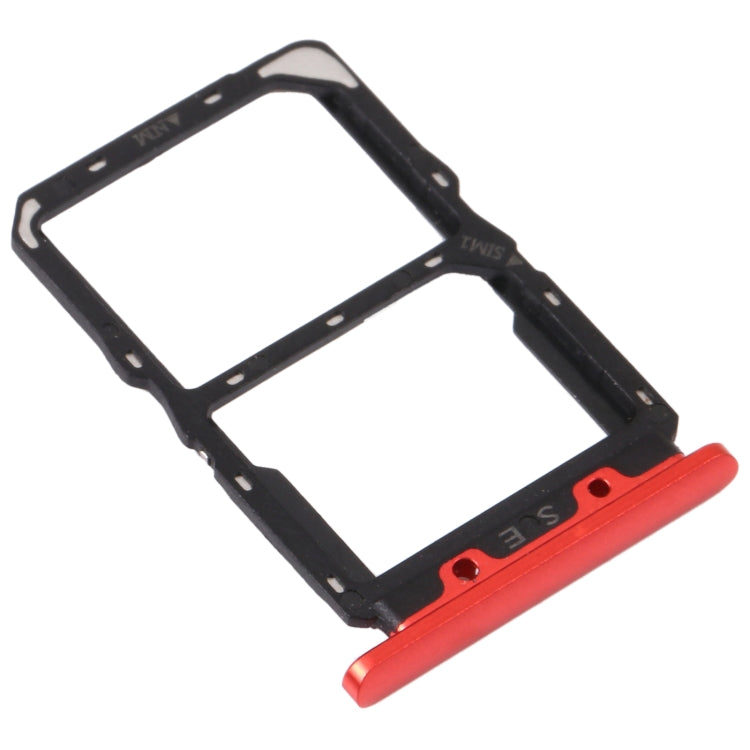 SIM Card Tray + NM Card Tray for Huawei Nova 5 Pro (Red) - Card Socket by PMc TechLife | Online Shopping South Africa | PMc TechLife | Buy Now Pay Later Mobicred