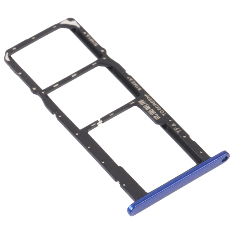 SIM Card Tray + SIM Card Tray + Micro SD Card Tray for Honor 8S (Blue) - free shipping - PMc TechLife - Order now!