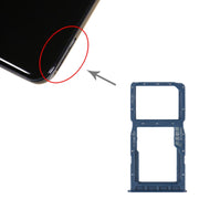 SIM Card Tray + SIM Card Tray / Micro SD Card Tray for Huawei Nova 4e(Blue)