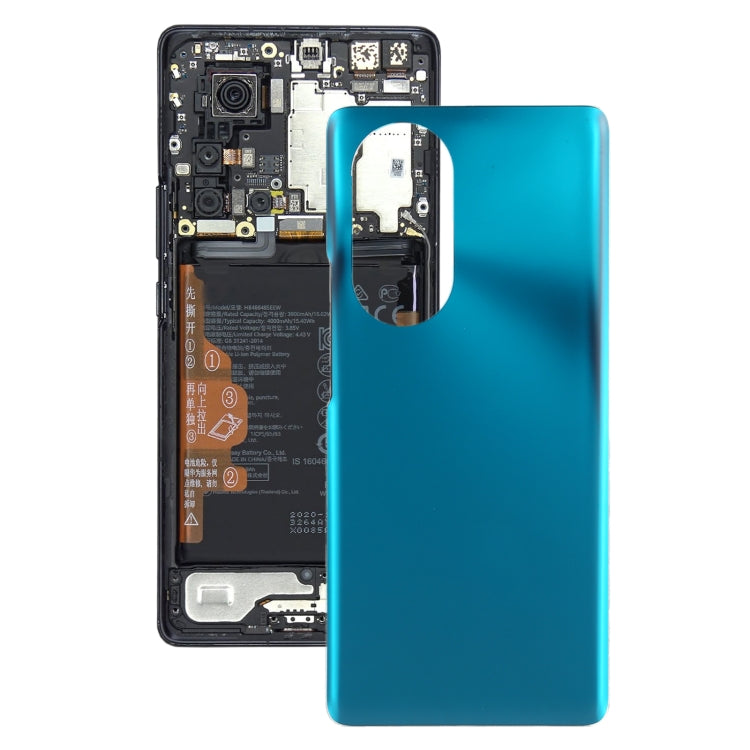 Battery Back Cover for Huawei Nova 8 Pro(Green) - Back Cover by PMC TechLife | Online Shopping South Africa | PMC TechLife | Buy Now Pay Later Mobicred