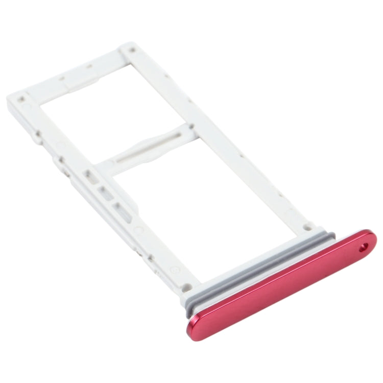 SIM Card Tray + SIM Card Tray / Micro SD Card Tray for LG Velvet 5G LM-G900N LM-G900EM LM-G900 LM-G900TM (Red) - For LG by PMC TechLife | Online Shopping South Africa | PMC TechLife | Buy Now Pay Later Mobicred