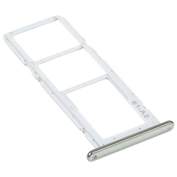 SIM Card Tray + SIM Card Tray + Micro SD Card Tray for LG K42 / K52 (Brazil) LMK420 LMK420H LMK420E LMK420Y(Silver)