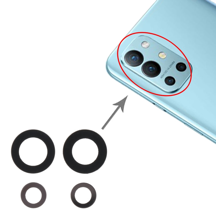 For OnePlus 9R 10pcs Back Camera Lens - Camera Series by PMC TechLife | Online Shopping South Africa | PMC TechLife | Buy Now Pay Later Mobicred