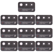 For Honor X10 Max 5G 10pcs Back Camera Lens