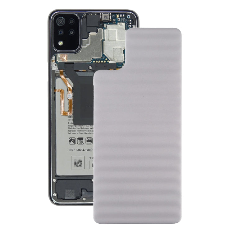 Back Battery Cover for LG K42 LMK420 LM-K420 LMK420H LM-K420H LMK420E LM-K420E LMK420Y LM-K420Y(Silver) - For LG by PMc TechLife | Online Shopping South Africa | PMc TechLife | Buy Now Pay Later Mobicred