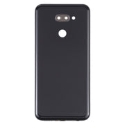 Back Battery Cover for LG K40s LMX430HM LM-X540 LM-X430(Black)